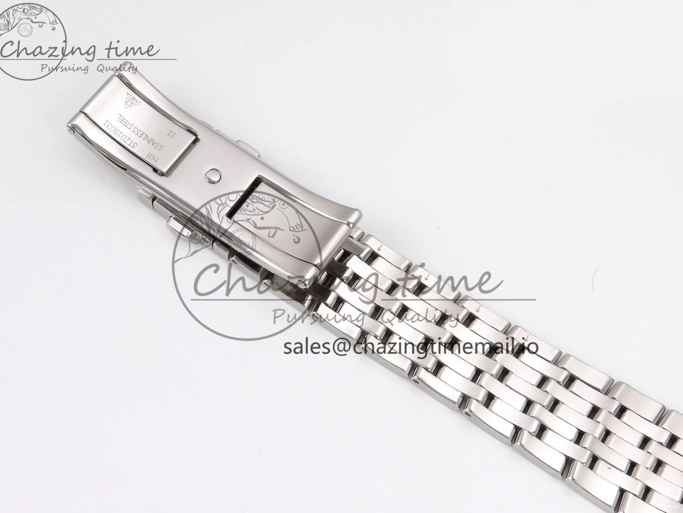 0225 Supportive De Ville Date SS VSF 1:1 Best Edition Blue Dial on SS Bracelet A 7700